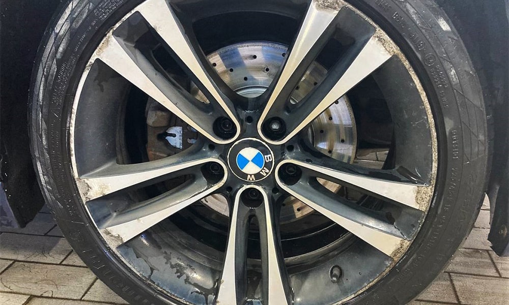 Защитное покрытие колесных дисков BMW  | фото 3
